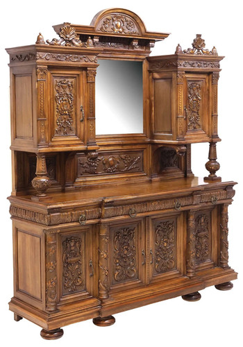 Antique sideboard large - antique,