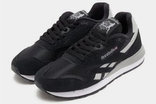 Reebok Classic Nylon 89 Black White Grey Men's UK Size 9 EUR 43
