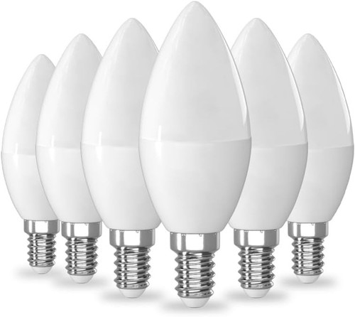 10x led candle small screw - led, e14