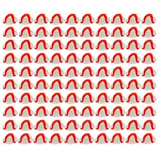 PACK OF 100 ST GEORGE PLASTIC