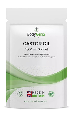 Castor oil 1000mg - castor, softgel