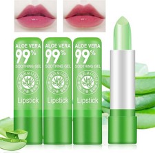2 Pcs Aloe Vera Lip Balm Green