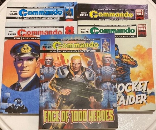 Commando comic books - 5,