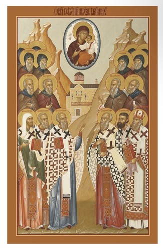 Orthodox icon synaxis the - icon,