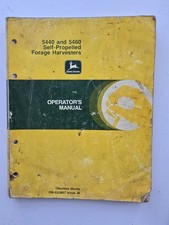 JOHN DEERE 5440 & 5460 SELF PROPELLED FORAGE HARVESTER OPERATORS MANUAL