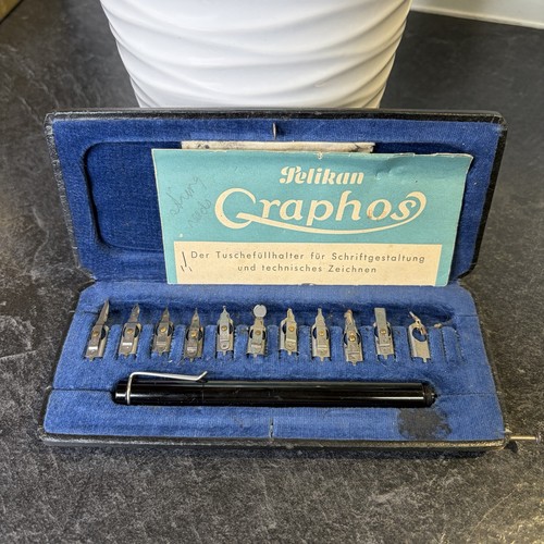 Vtg pelikan graphos inking - pelikan,