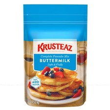 Krusteaz Buttermilk Complete Pancake Bag Mix Just Add Water Fluffy Pack 4.53kg