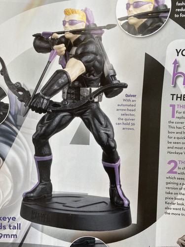 Hawkeye hand painted metallic - hand,