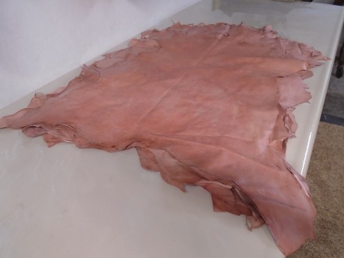 Top grain goat leather - top,