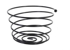 Metal Fruit bowl spiral 26x17cm LARGE QUALITY