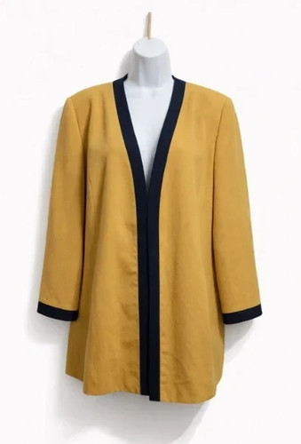 Jaques vert mustard longline - jaques,