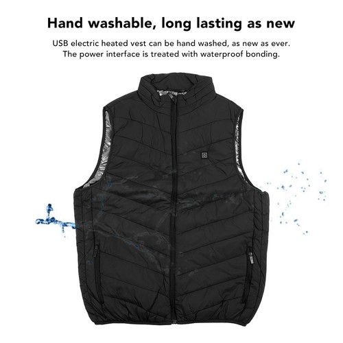 Heated vest usb - heated,