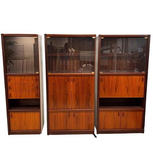 Mcm 3pc wall unit - mcm, glass