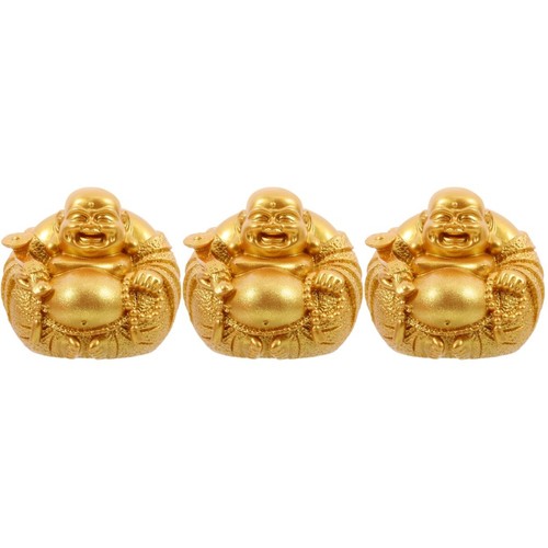 Set three golden resin - three,