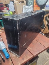 Wooden carpenters toolbox