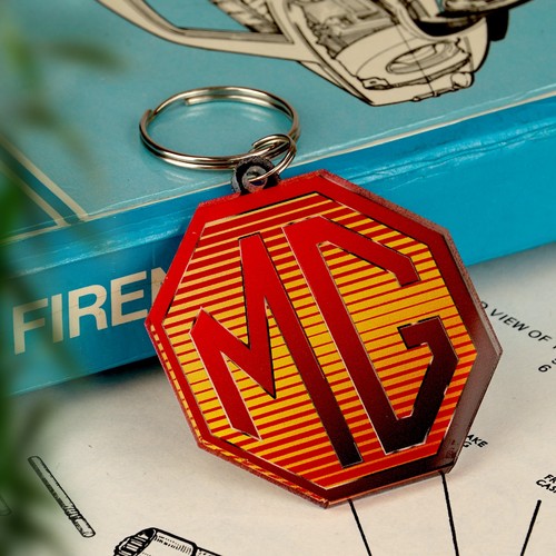 Badge keyring classic - keyring,