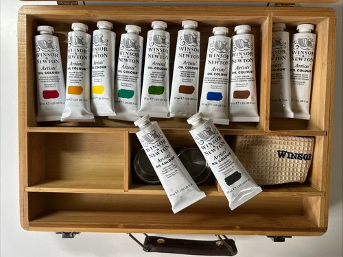 Winsor newton oil paint set - winsor,