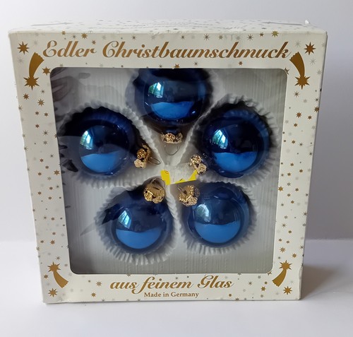 Christmas baubles german glass - baubles,