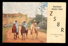 QSL Card Radio Basutoland ZS8R