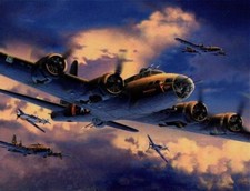 Boeing 17f flying fortress - b-17f,