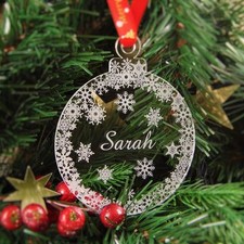 Personalised Christmas Bauble