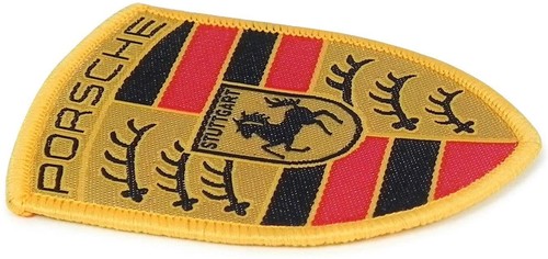 Porsche original sew badge - sew, on