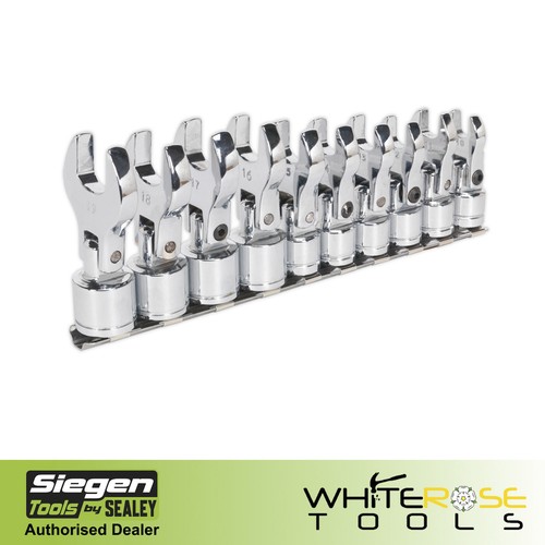 Siegen crow foot spanner - foot, set
