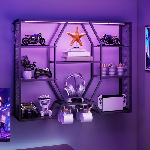 Wall mounted led - wine, storage