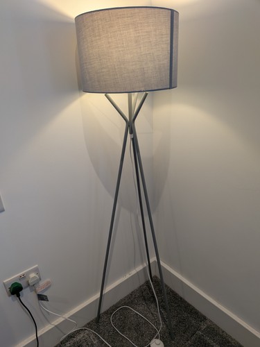 Tripod floor lamp grey - floor,