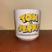 Tom and Jerry Childrens Mug Rare 1989 Vintage Collectable