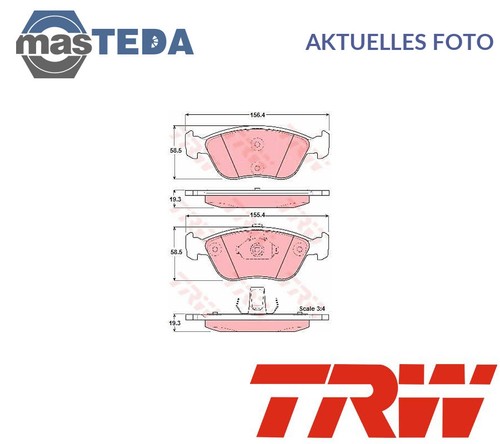 Gdb1406 set brake pads - gdb1406,