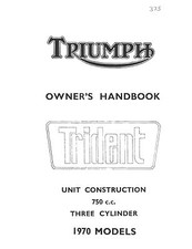 Triumph Owners Manual Book