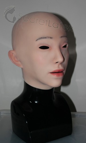 Silicone mask female cross - mask,