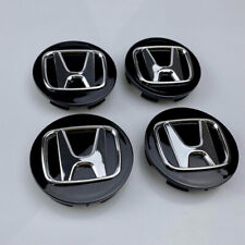 HONDA Black Alloy Wheel Centre cap, 69mm, Accord, CRV, Civic *HONDA PART*