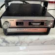 PIONEER 8 TRACK CAR PLAYER, MODEL TP-222 IN WORKING ORDER, LOVELY CONDITION.
