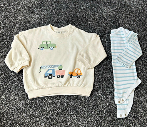 Baby 2pc sweatshirt - h&m,