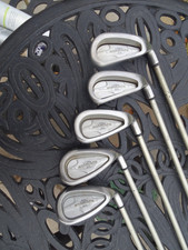 1/2 set LADIES CALLAWAY STEELHEAD X14 IRONS 5,7,8,PW,SW* GRAPHITE  LADIES FLEX