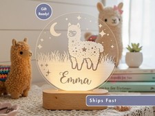 Llama Custom Name Light