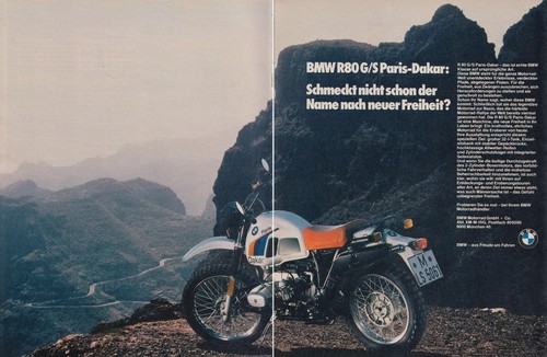 Bmw s advertising - bmw, g/s