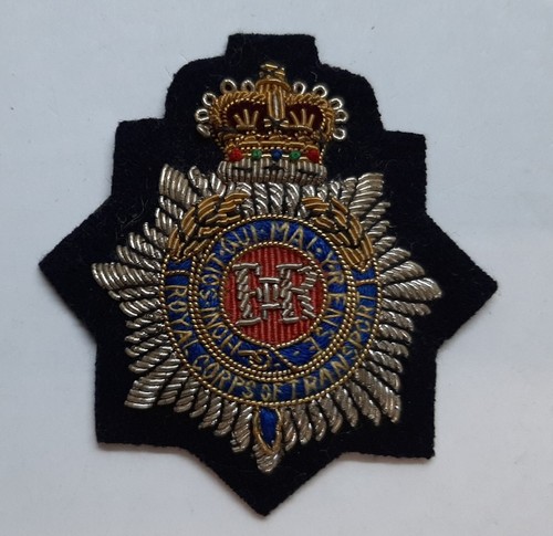 Vintage rct cap badge british - rct,