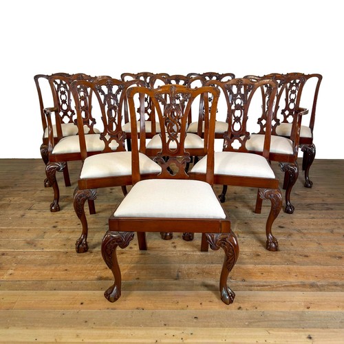 Set ten chippendale style - set,