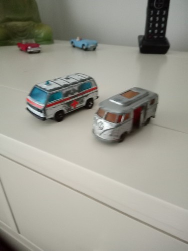 Vintage matchbox campervan - vw,