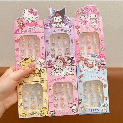 Pcs kids false nails press - kids,