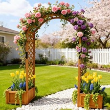 Wooden Garden Arch Pergola