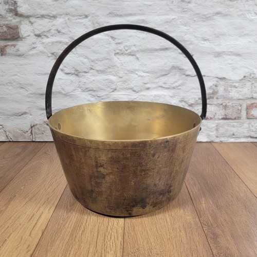 Antique large brass - large, jam