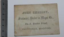 19th c business card John