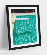 GREEN POOL W/ DIVING BOARD