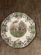 Copeland, Spode Byron Series 2, Quartered Plate, / Sandwich plate.