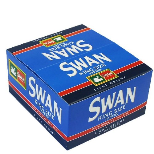 Swan blue rolling paper - blue,