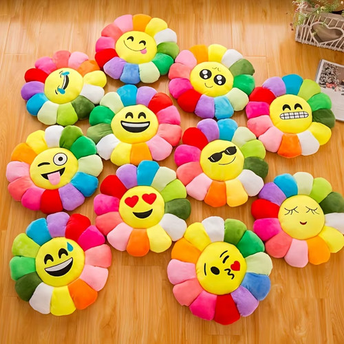 Sunflower pillow plush soft - sunflower,